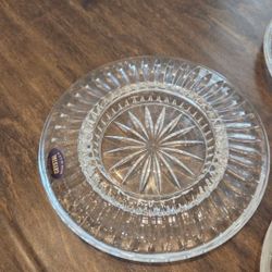 Pillar Candle Holders Lead Crystal 