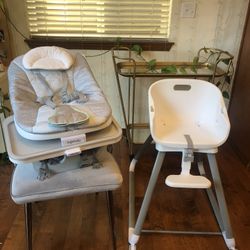 MOVING  SALE- 6 in 1 Baby to Kids Ingenuity Beanstalk Chair