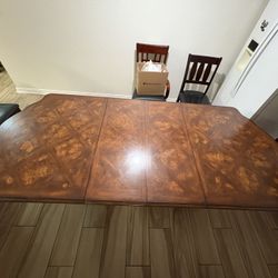 Solid Wood, 8-Person Dining Table (Table Only)