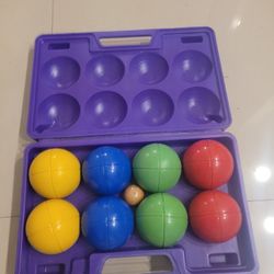 90mm Bocce Set - Regulation Size and Weight - Durable Game for Beach, Garden, or Law
