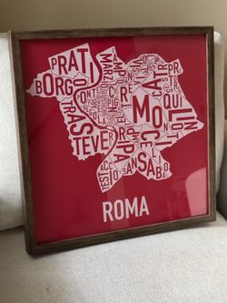 Rome neighborhood map
