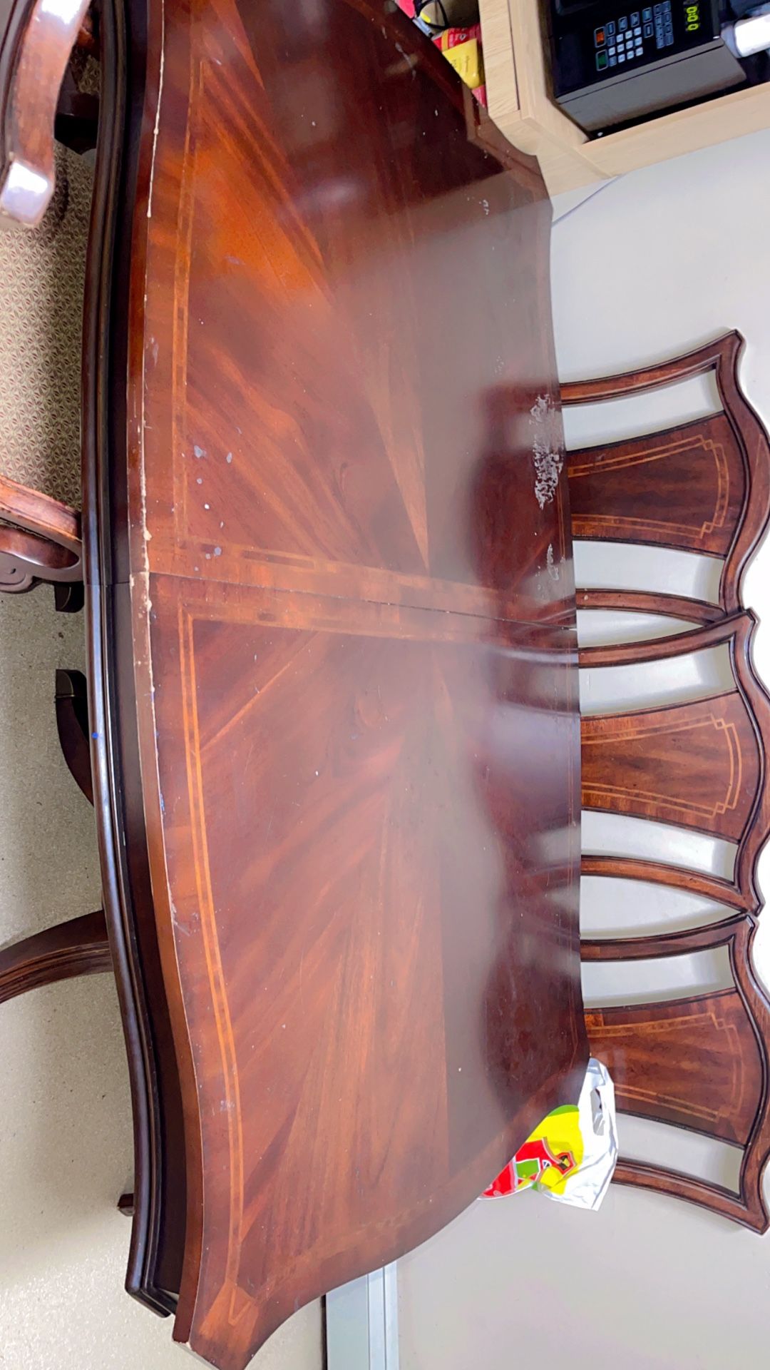 Dining Table With Five Chairs