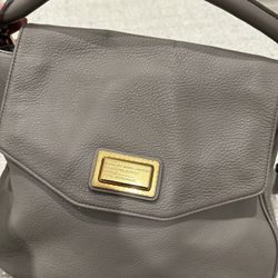 Marc By Marc Jacobs Leather Gray Crossbody Bag