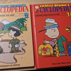 Vintage Charlie Brown Cyclopedias