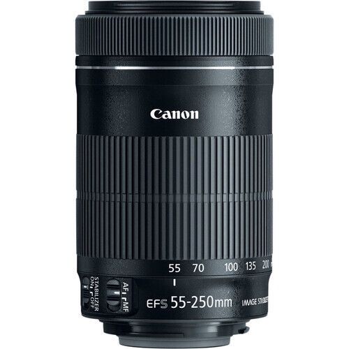 Canon EF-S 55-250mm f/4- 5.6 IS STM Telephoto Zoom Lens