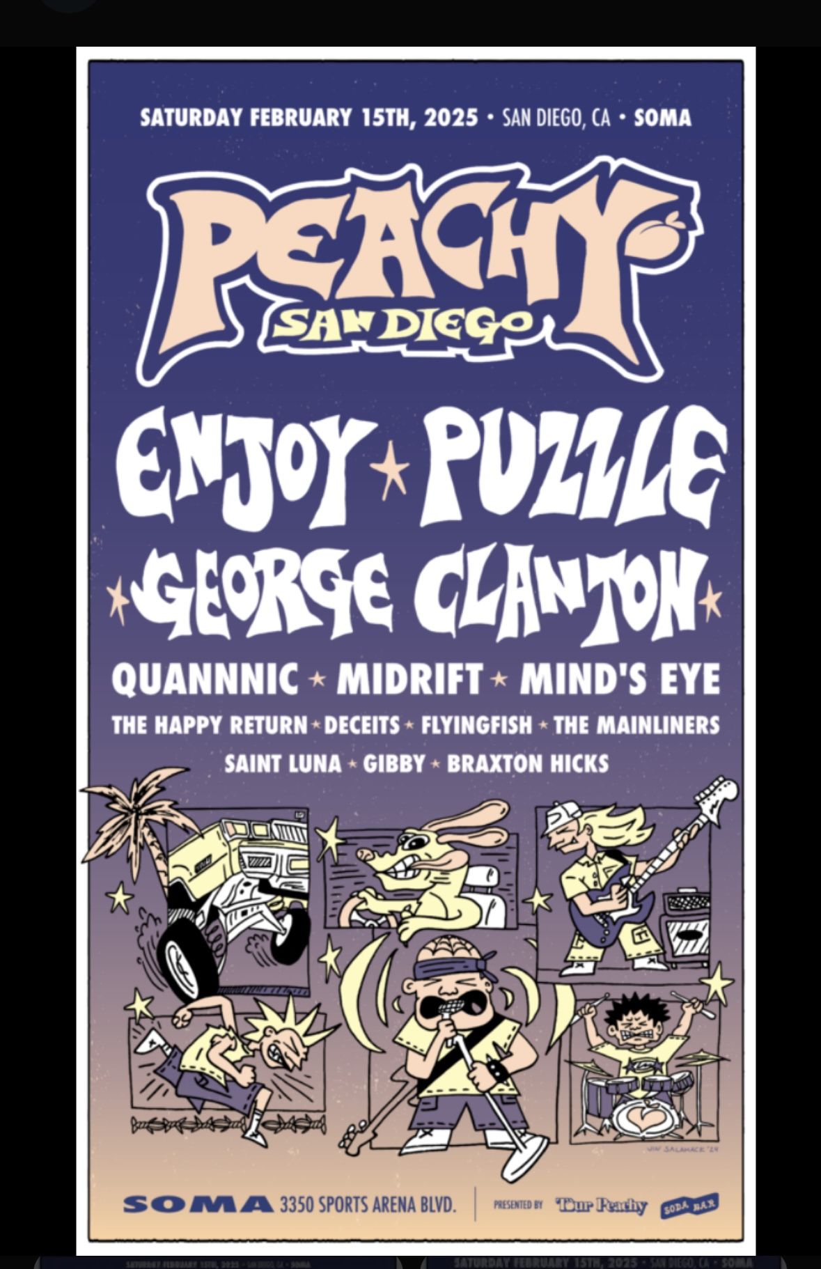 Peachy San Diego: Enjoy & Puzzle