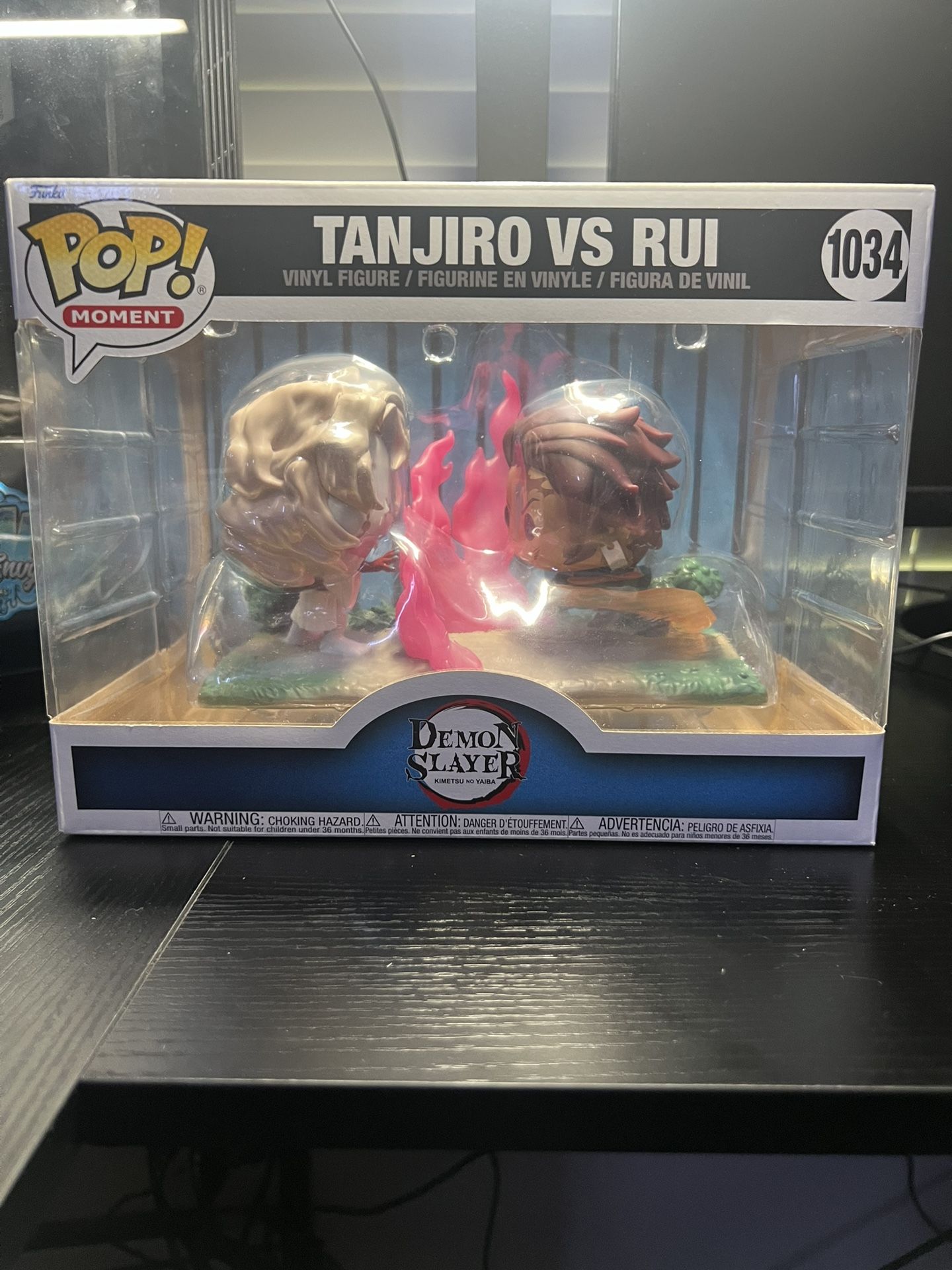 Tanjiro Vs. Rui Funko Pop