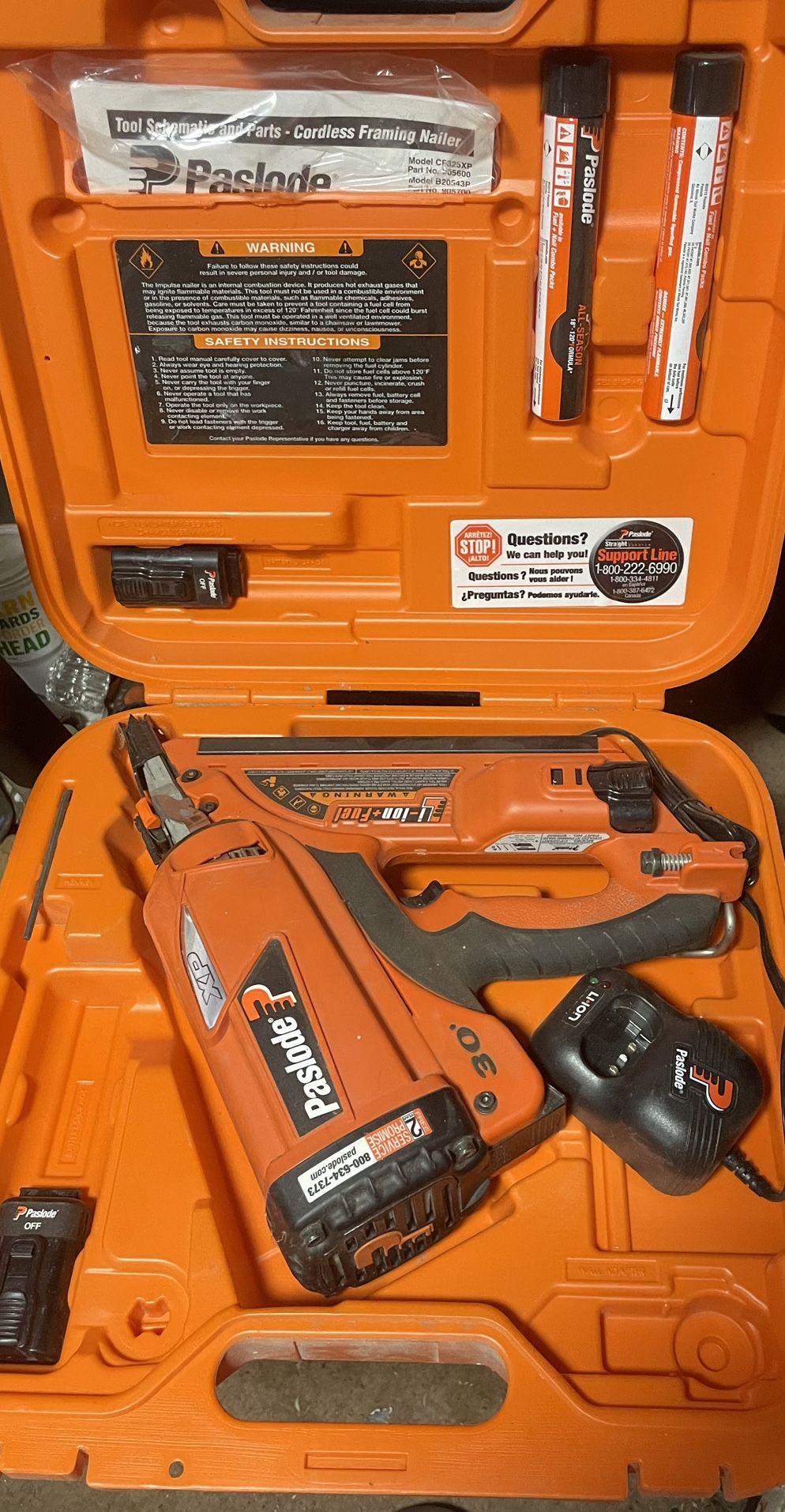 Past load framing nailer