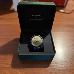 Bape X Swatch Limited Edition Watch