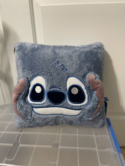 Stitch Disney Throw Pillow Blankets Two In One