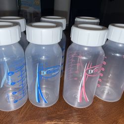 Milk storage bottles