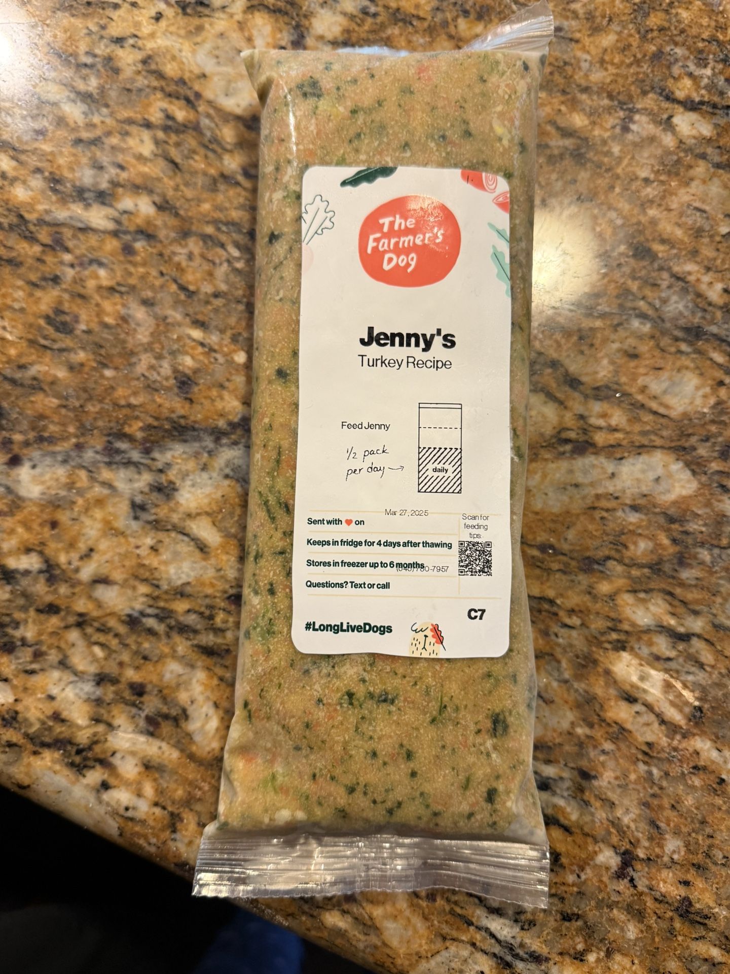 Farmers Dog Turkey Dog Food