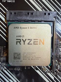 Ryzen 5 5600g + cooler & box