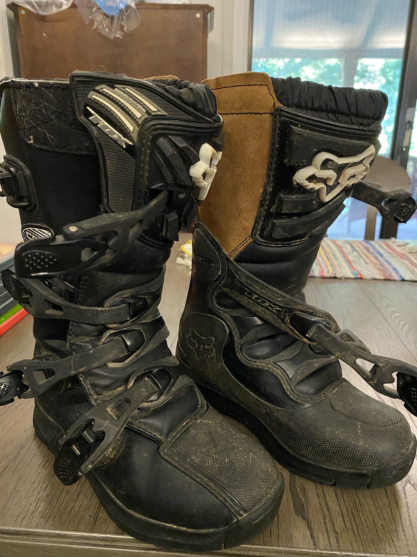 Fox Racing Youth Comp3 Boots (Youth Size 5)