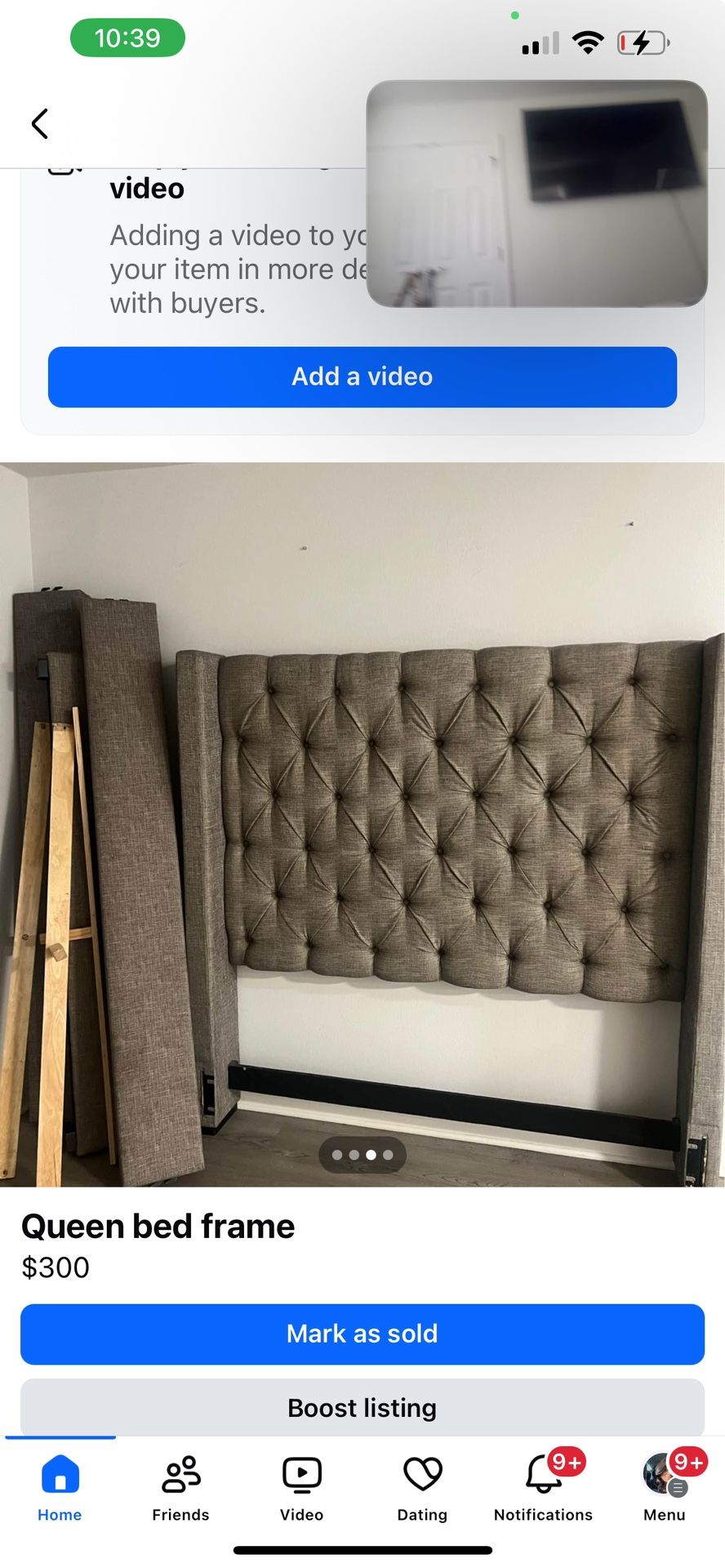 Queen Size Bed Frame