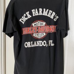 Harley Rules Dick Farmer T shirt