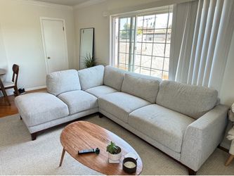 Living Spaces L Shaped Sectional Couch