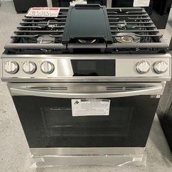 Samsung *New Scratch&Dent* Stainless Gas Stove +10% Discount Off 