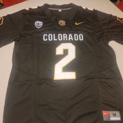 Colorado Buffaloes Black  3xl Sanders Jersey New With Tags Stitched 
