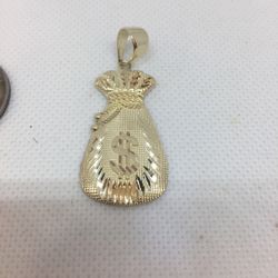 10 K Y GOLD MONEY BAG 
