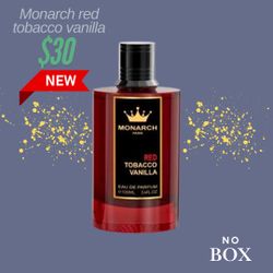 Monarch red tobacco vanilla - Brand new - 