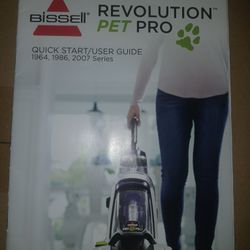 NOS Bissell Pet Revolution Carpet Cleaner 