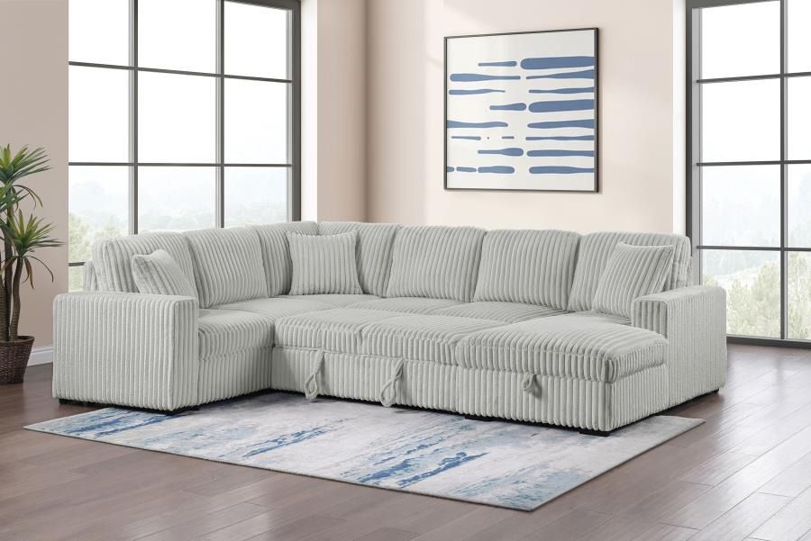 New Sectional Light Grey
