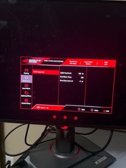 OLED gaming monitor
