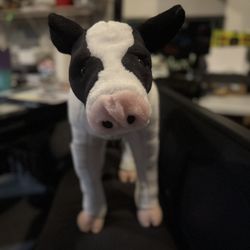 Self Standing Stuffed Calf