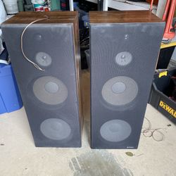 Rare Vintage Hitachi Speakers And Sony Receiver