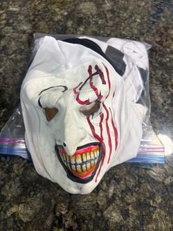 Creepy Clown Halloween Mask