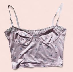 Women’s Pink Top With Design (xl)