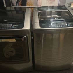 LG Washer & Dryer Set – Works Great (Bundle Deal)