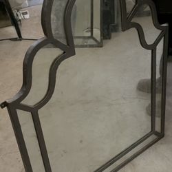 Mirror With Metal Frame