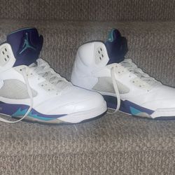 Air Jordan 5 Retro Grape Fresh Prince Mens Size 13