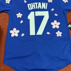 Blue Los Angeles Dodgers Shohei Ohtani Tokyo Series Jerse
