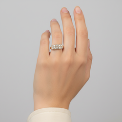 14K Yellow Gold Women's Diamond Ring - 0.30ct