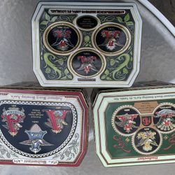 Budweiser Stein Tins. 