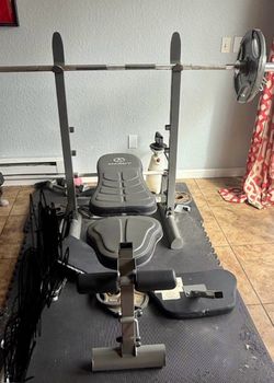 Weights and bench