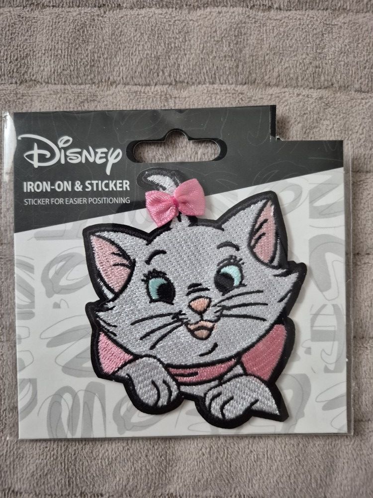 Disney"Marie" Iron On Patch