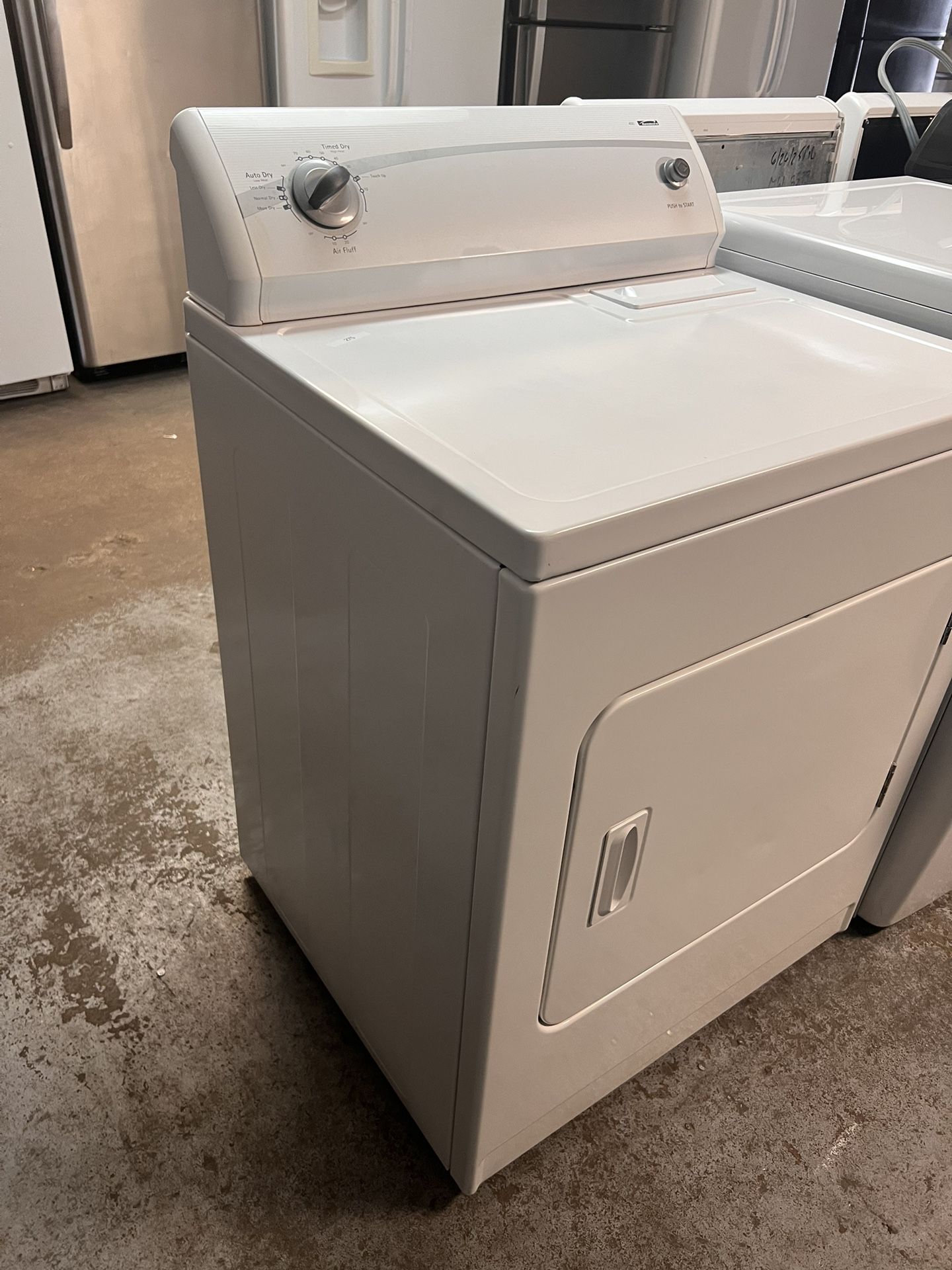 Kenmore White Used Dryer Clean Working