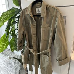 H&M Women's Khaki Utility Jacket