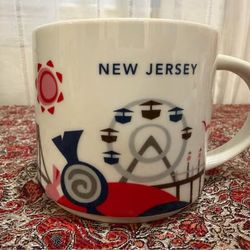 Starbucks You Are Here Collection New Jersey Mug
