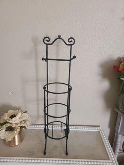 Rod Iron Toilet paper holder