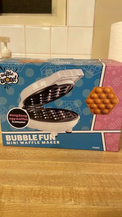 Bubble waffle maker