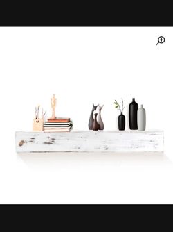 White, New Wood Fireplace Shelf Mantel or just wood shelf