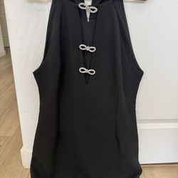 Zara Black Bow Dress
