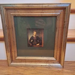 ETHAN ALLEN FRAMED ART