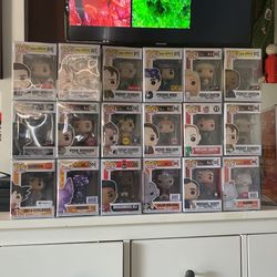 FUNKO POPS RARE MINT POPS NEVER OPENED PRICES VARY I CAN WORK W/YOU