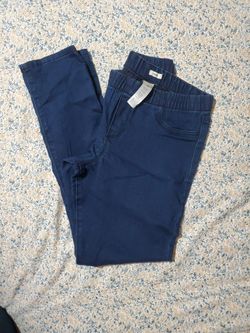 Girls Jeggings Size 14, Dark Blue
